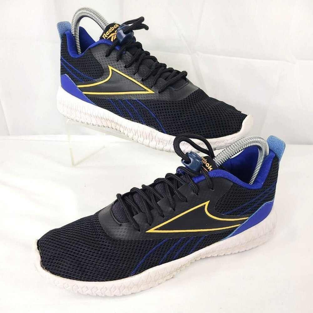 Reebok Flexagon Energy Black Running Shoes Big Kids 5.5 /Wmns 7 Sneakers G57459 - Picture 1 of 10